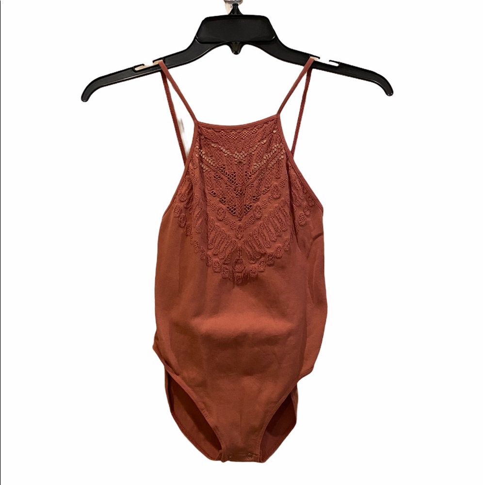 NWT Free People Lace Bodysuit